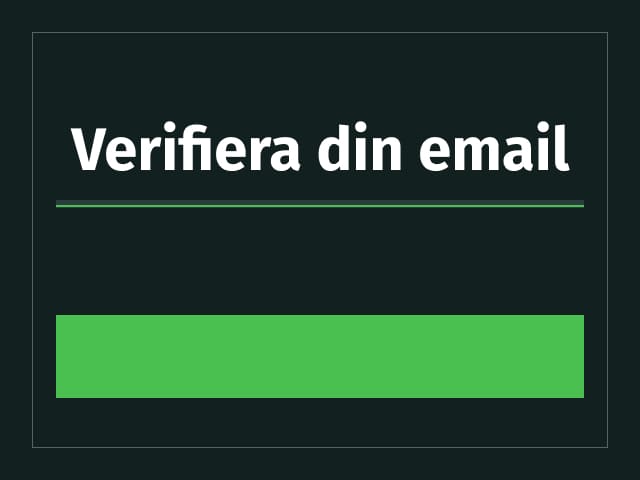 step 3 verifiera din email