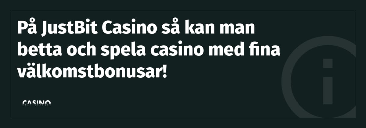 justbit casino recension och bonus