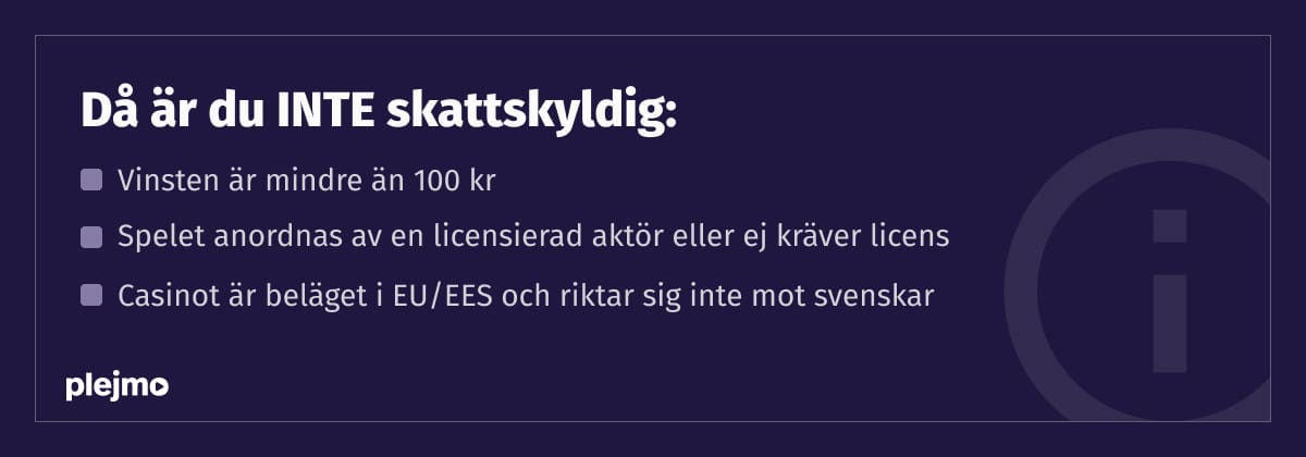 förklarande bild, skattesituation på casinon utan svensk licens