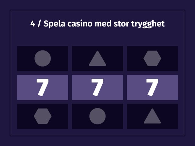 steg 4 guide engelska casinon